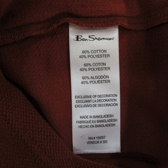 Ben Sherman Waffle Knit Thermal Pullover Sweater - Picture 6 of 7